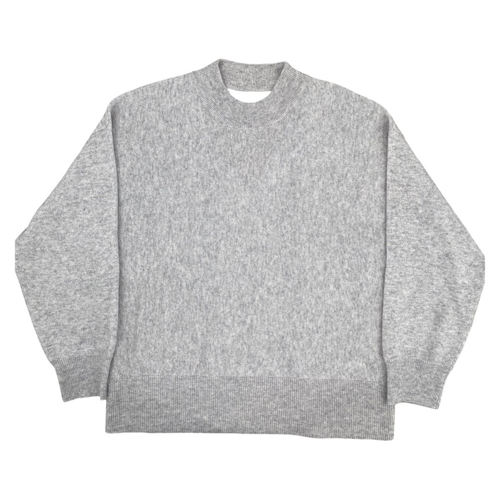 LUSSO Cashmere Light Heather Grey Sweater Size XXL NWT